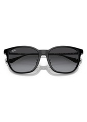 Ray-Ban 55mm Gradient Square Sunglasses