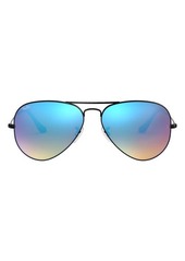 Ray-Ban 55mm Mirrored Phantos Sunglasses