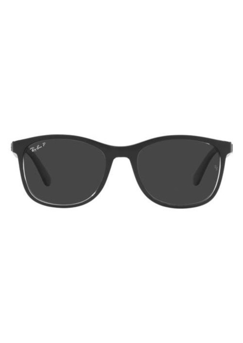 Ray-Ban 56mm Polarized Square Sunglasses