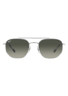 Ray-Ban 57mm Gradient Square Aviator Sunglasses