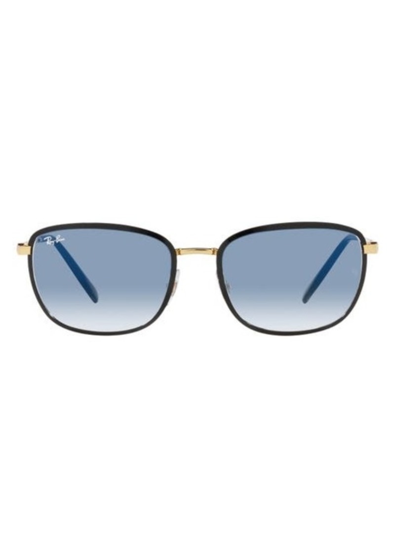 Ray-Ban 57mm Gradient Square Sunglasses