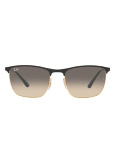 Ray-Ban 57mm Gradient Square Sunglasses