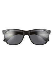 Ray-Ban 57mm Square Sunglasses