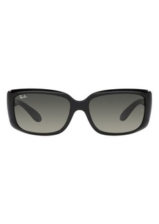 Ray-Ban 58mm Gradient Rectangular Sunglasses