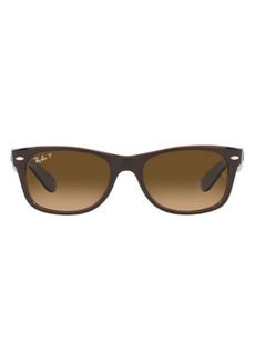 Ray-Ban New Wayfarer 58mm Polarized Square Sunglasses