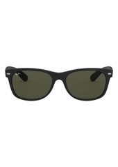 Ray-Ban Wayfarer 58mm Rectangular Sunglasses in Crystal Green at Nordstrom
