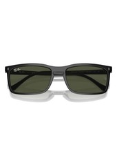Ray-Ban 59mm Rectangular Sunglasses