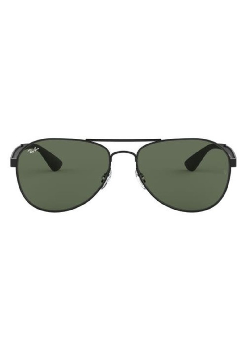 Ray-Ban 61mm Aviator Sunglasses