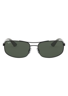 Ray-Ban 61mm Rectangular Sunglasses