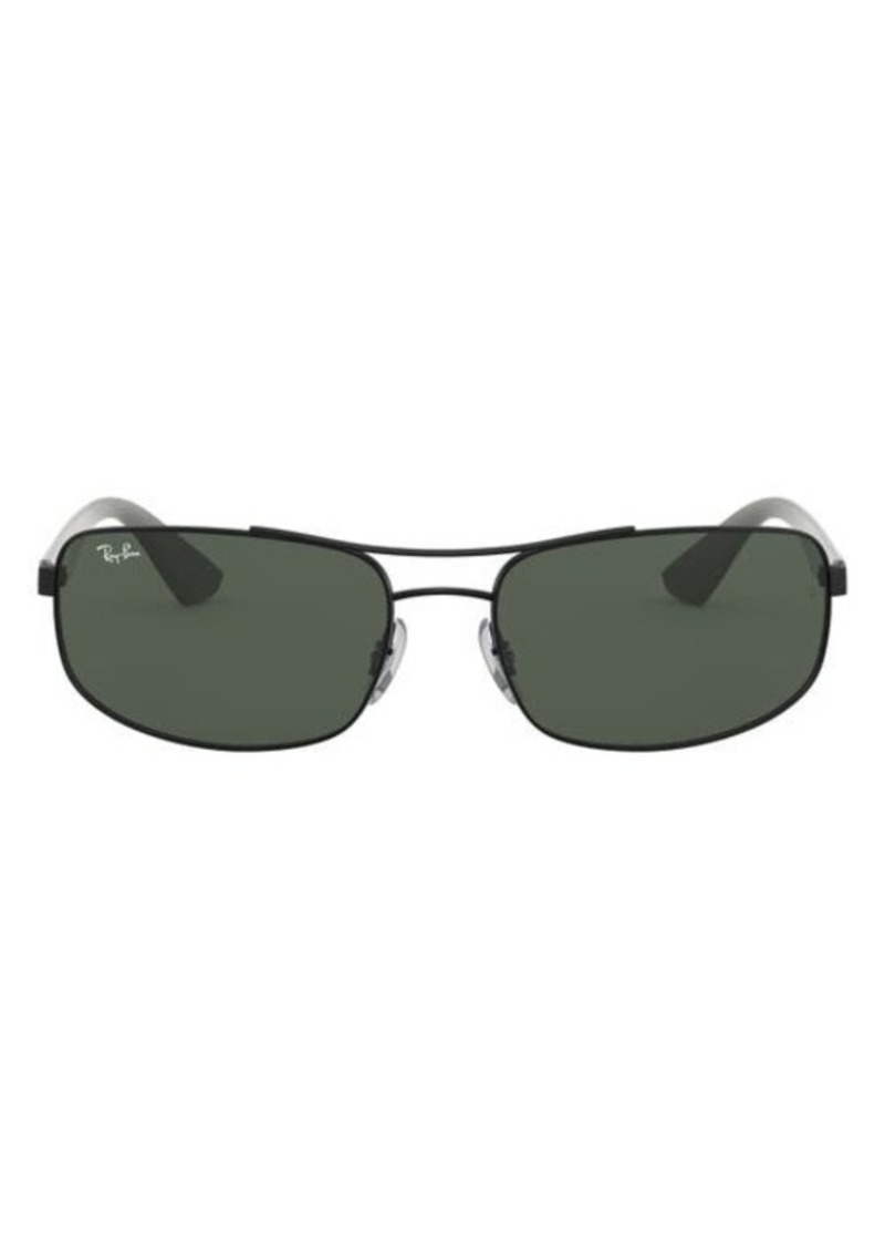 Ray-Ban 61mm Rectangular Sunglasses