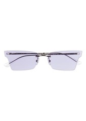 Ray-Ban 64mm Frameless Butterfly Sunglasses