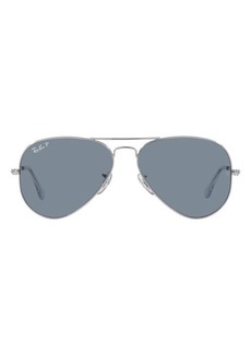 Ray-Ban Aviator 55mm Sunglasses