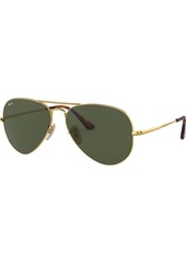 Ray-Ban Aviator II Metal Sunglasses, Men's, Green | Father's Day Gift Idea
