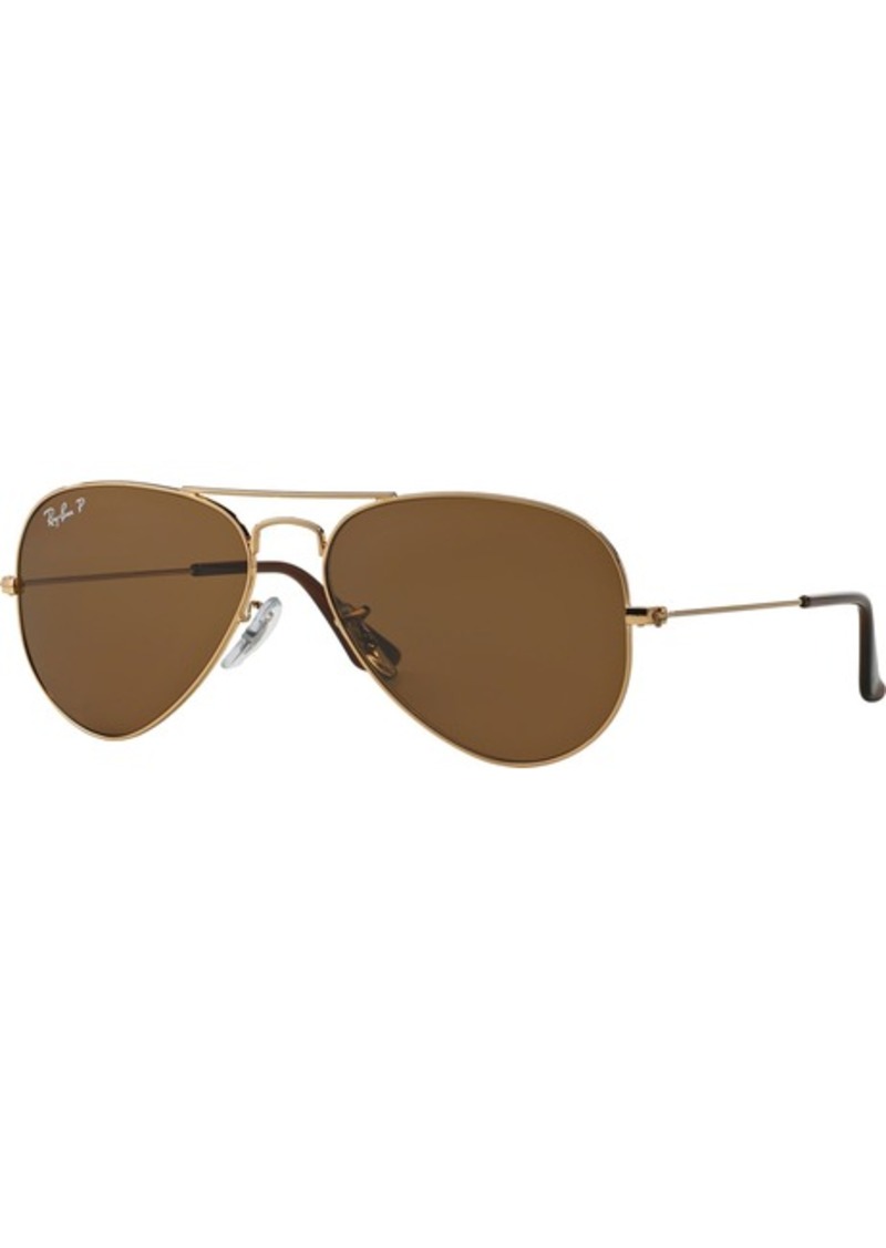 Ray-Ban Aviator Polarized Sunglasses, Men's