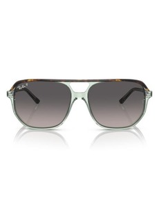 Ray-Ban Bill One 57mm Gradient Polarized Irregular Sunglasses