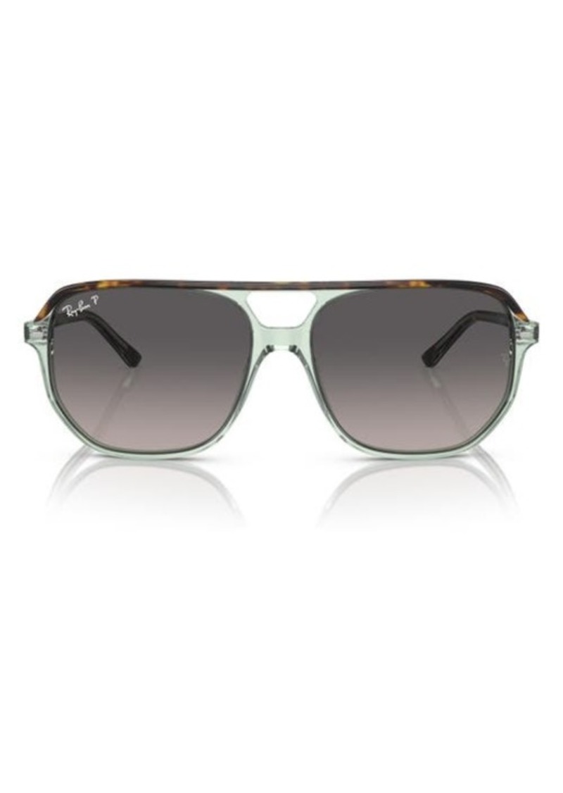 Ray-Ban Bill One 57mm Gradient Polarized Irregular Sunglasses