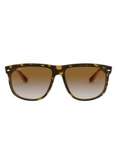 Ray-Ban 'Boyfriend Flat Top Frame' 56mm Sunglasses