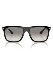 Ray-Ban Boyfriend Two 60mm Gradient Square Sunglasses