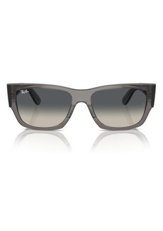 Ray-Ban Carlos 56mm Gradient Rectangular Sunglasses