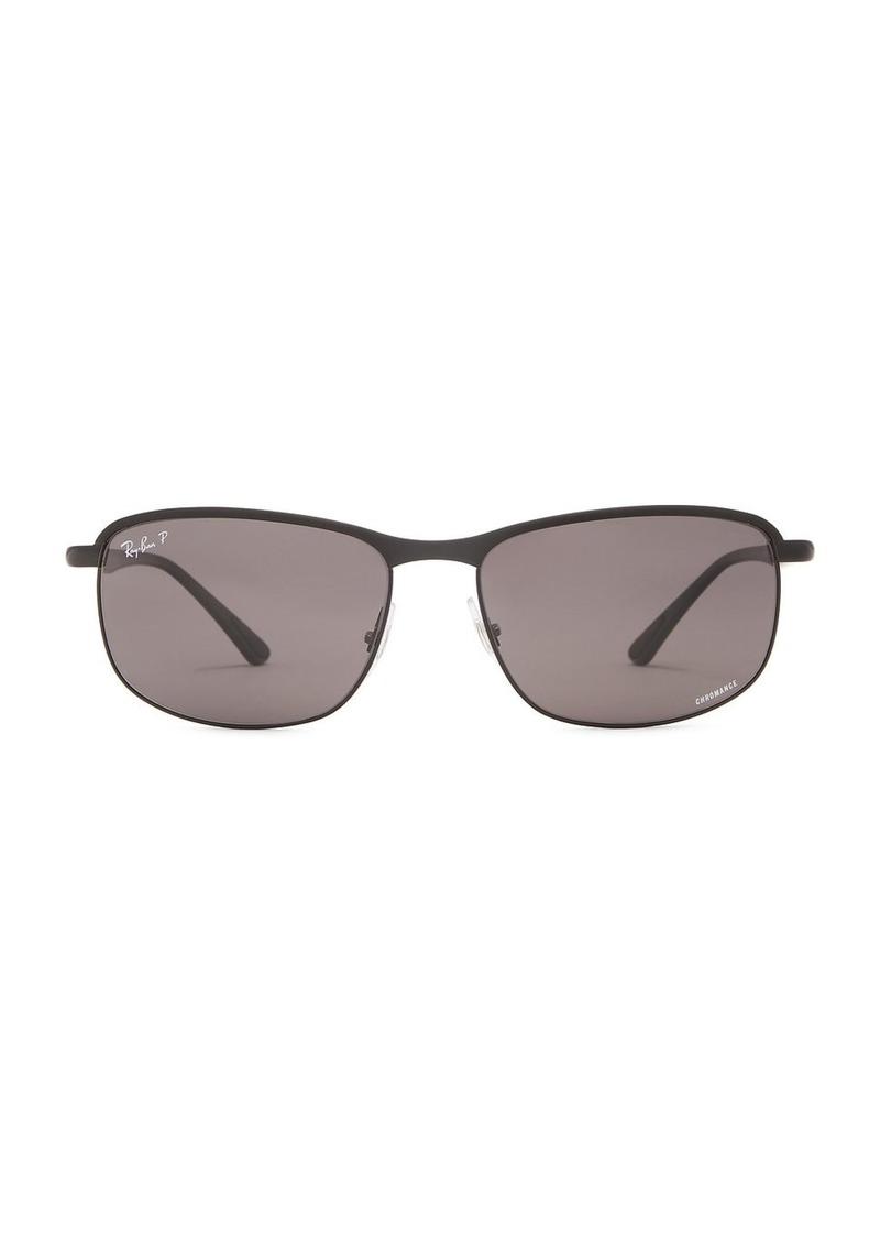 Ray-Ban Chromance Rectangular Sunglasses