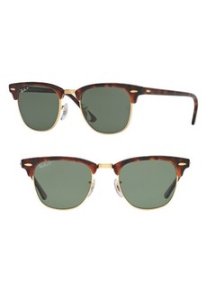 Ray-Ban Classic Clubmaster 51mm Polarized Sunglasses