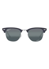 Ray-Ban Clubmaster 51mm Polarized Square Sunglasses