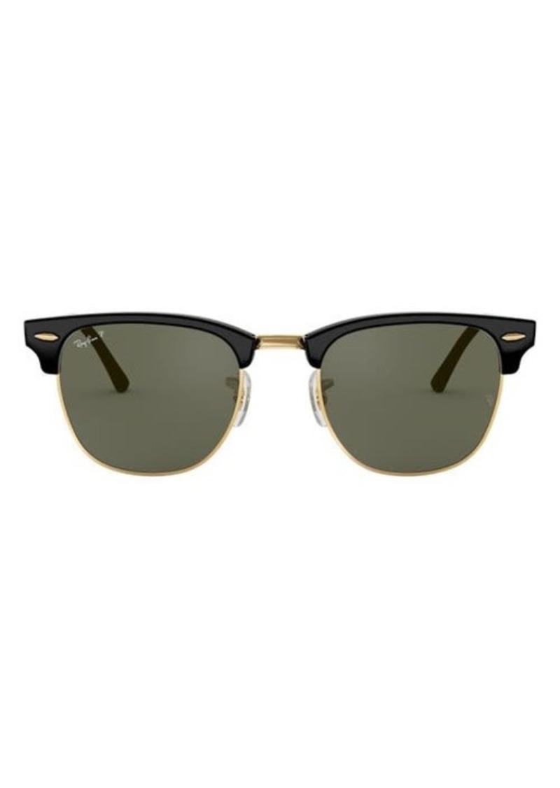Ray-Ban Clubmaster 55mm Polarized Sunglasses