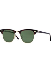Ray-Ban Clubmaster Classic Sunglasses, Men's, Black Green