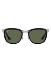 Ray-Ban Clyde 53mm Square Sunglasses