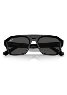 Ray-Ban Corrigan Irregular 54mm Rectangular Sunglasses