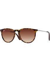 Ray-Ban Erika Classic Sunglasses, Men's, Havanna/Brown Gradient