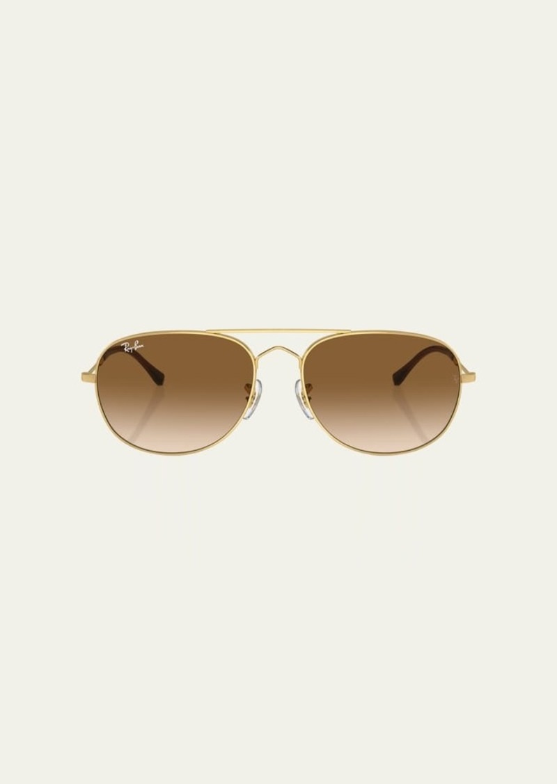 Ray-Ban Gradient Metal Aviator Sunglasses  57mm