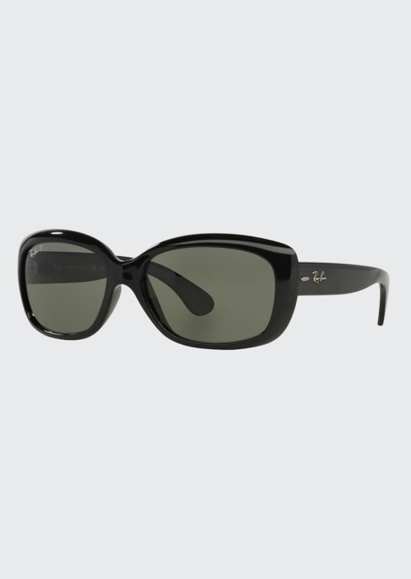 Ray-Ban Gradient Nylon Rectangle Sunglasses