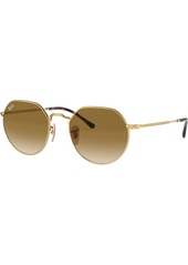 Ray-Ban Jack Sunglasses, Men's, Gold/Green | Father's Day Gift Idea