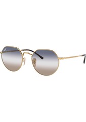 Ray-Ban Jack Sunglasses, Men's, Gold/Green