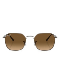Ray-Ban Jim 55mm Gradient Polarized Irregular Sunglasses