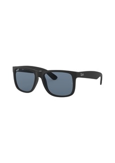 Ray-Ban Justin Polarized Sunglasses, Men's, Dark Blue Polar