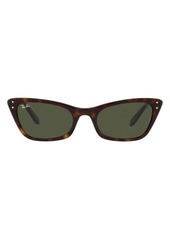 Ray-Ban Lady Burbank 55mm Cat Eye Sunglasses