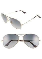 Ray-Ban Large Icons 62mm Aviator Sunglasses