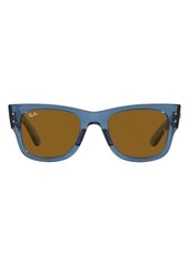 Ray-Ban Mega Wayfarer 52mm Square Sunglasses