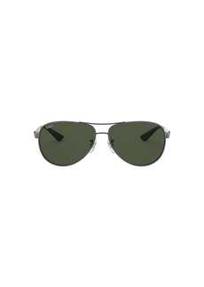 Ray-Ban Men's RB8313 Carbon Fiber Aviator Sunglasses