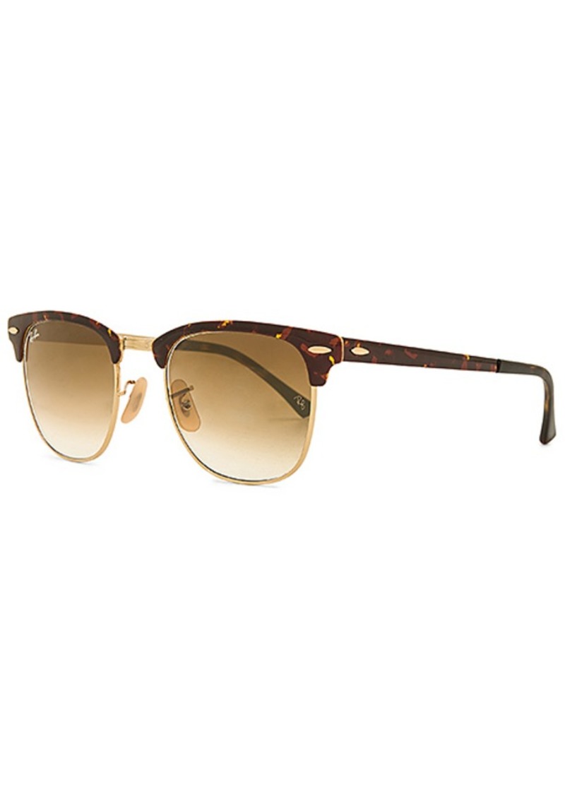 Ray Ban Ray Ban Metal Clubmaster Sunglasses