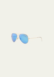 Ray-Ban Mirrored Aviator Sunglasses