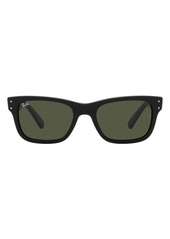 Ray-Ban Mr. Burbank 58mm Rectangular Sunglasses