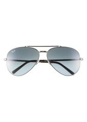 Ray-Ban New Aviator 62mm Gradient Pilot Sunglasses