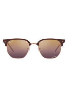 Ray-Ban New Clubmaster 51mm Polarized Irregular Sunglasses