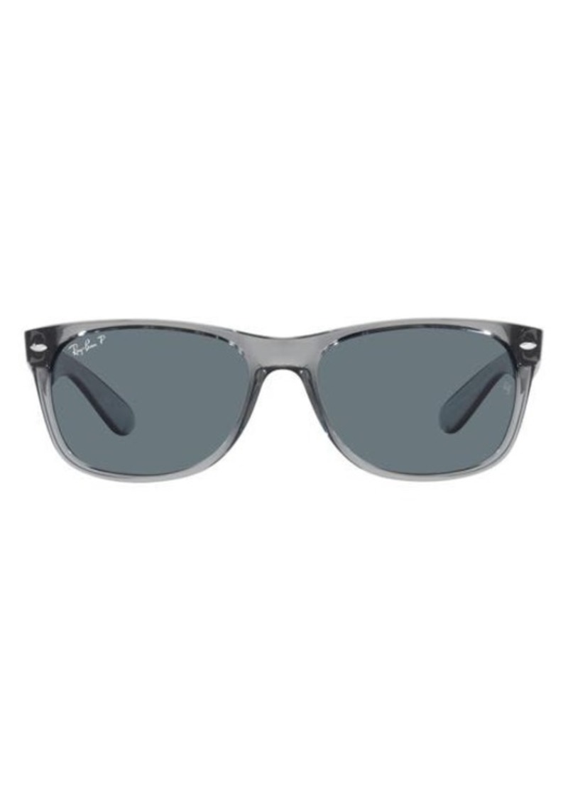 Ray-Ban New Wayfarer 55mm Polarized Rectangular Sunglasses