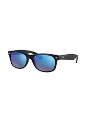 Ray-Ban New Wayfarer Classics Sunglasses, Men's, Black/Green