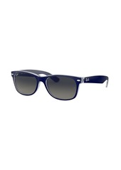 Ray-Ban New Wayfarer Classics Sunglasses, Men's, Black/Green | Father's Day Gift Idea