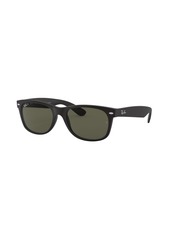 Ray-Ban New Wayfarer Classics Sunglasses, Men's, Black/Green